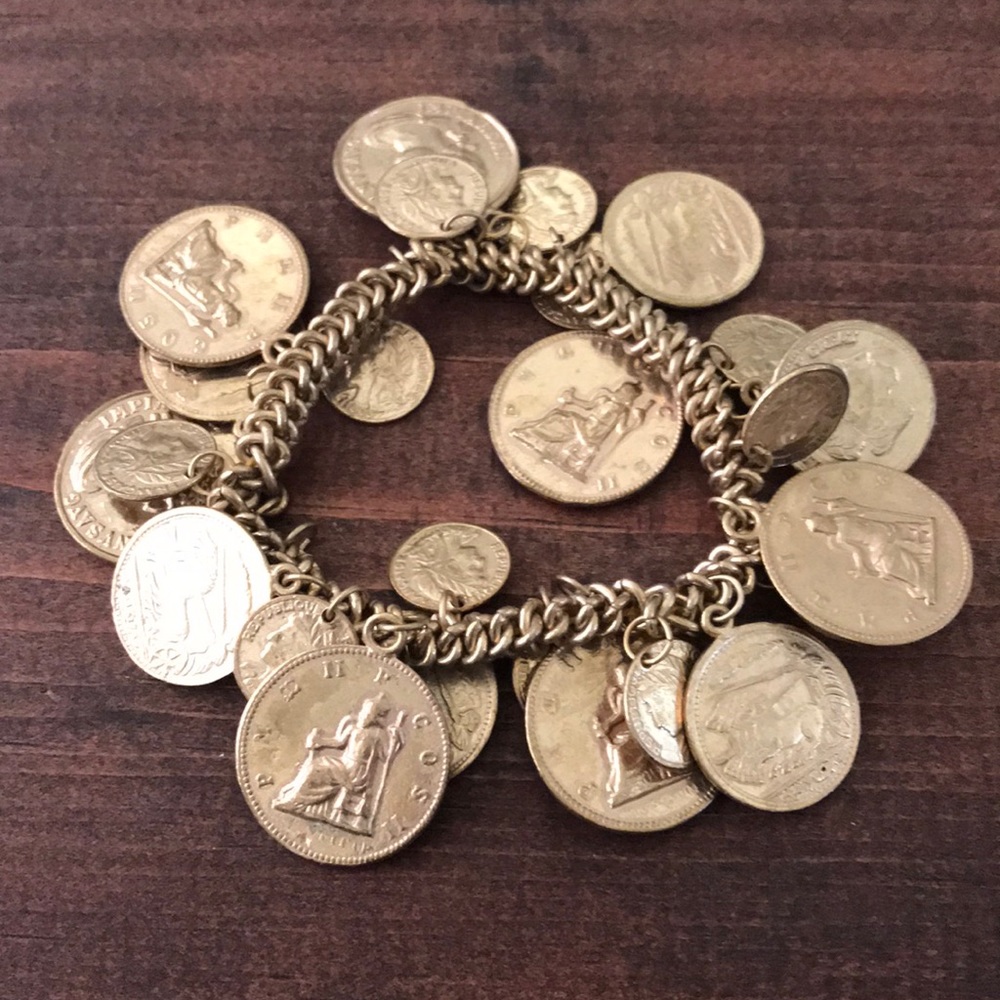 Antique gold bracelet